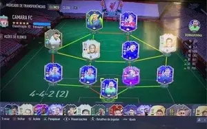 CONTA FIFA 22 ULTIMATE TEAM PS4, extremamente competitiva