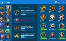 Zooba online quase todos personagens lvl 11