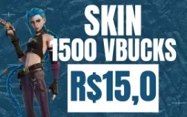 R$1 = 100 Vbucks - Envio Imediato | Via Presente!
