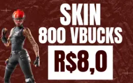 R$1 = 100 Vbucks - Envio Imediato | Via Presente!