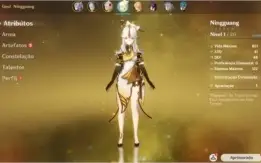 Conta AR7 Keqing + RazorC1 + Ningguang + Xingqiu