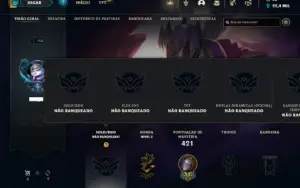 Conta Unranked com TODOS os champs e 218 Skins ( MAIN MID )