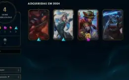 Conta diamante 4 LoL