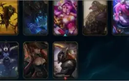 Conta com 32 Skins