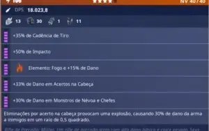 Obliterator Full Epic Perks  106