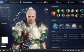 Conta Mir4 / SA61 / lv45 / 43,5k PP / Portao lv6 só minerar