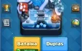 Conta de clash Royale arena 8  com uma lendária