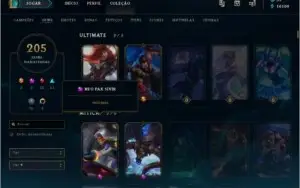 CONTA LOL SEASON 2!!! 200 SKINS+ ALL CHAMPIONS.
