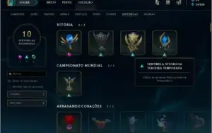 CONTA LOL SEASON 2!!! 200 SKINS+ ALL CHAMPIONS.