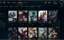 Conta Prata I 34 champs +skins+ espólios MMR alto