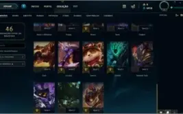 Conta Prata I 34 champs +skins+ espólios MMR alto
