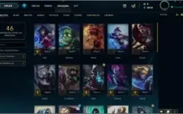 Conta Prata I 34 champs +skins+ espólios MMR alto