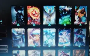 Conta Lol Ouro 4, com Ultimate do Udyr, mts espólios e emblm