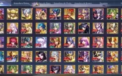 Conta Saint Seiya Nível 70 Servidor 1 Bate Em Muita Conta