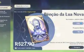Genshin - Ayato + Maremoto da Lua de Futsu + Raiden+Mona