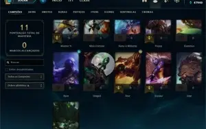 Conta Ouro 4 - Smurf LOL (league of legends) 10