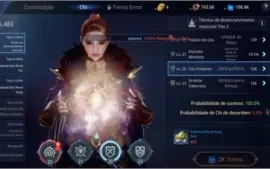 CONTA MIR4 LV 60 | GUILD DOMINANTE | SET XP