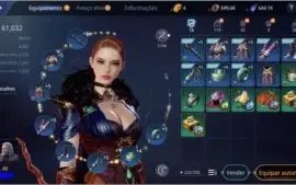 CONTA MIR4 LV 60 | GUILD DOMINANTE | SET XP