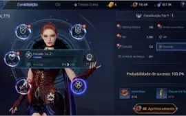 CONTA MIR4 LV 60 | GUILD DOMINANTE | SET XP