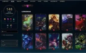 Conta League of legends barato