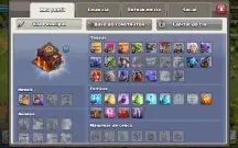 Conta clash of clans cv10