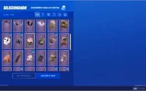 CONTA DE FORTNITE SEASON 3 COM 83 SKINS E IKONIK