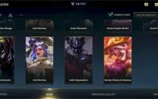 CONTA WILD RIFT ESMERALDA III COM MAESTRIA 7 DE EZ + SKINS