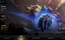 CONTA WILD RIFT ESMERALDA III COM MAESTRIA 7 DE EZ + SKINS