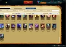 Conta League of Legends Gold 4 WW cinzento e TW Medieval