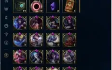 Conta lol D1, lvl 150 todos os campeões + 50 skins