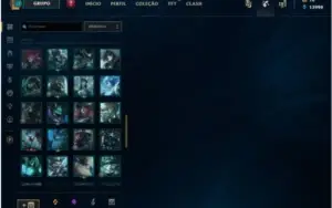 Conta lol D1, lvl 150 todos os campeões + 50 skins