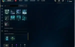 Conta lol D1, lvl 150 todos os campeões + 50 skins