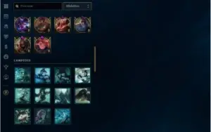 Conta lol D1, lvl 150 todos os campeões + 50 skins