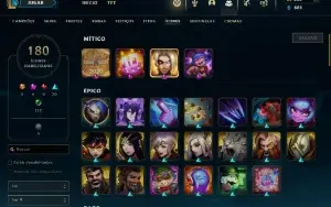 Conta Main Kayn Com Croma Odisseia (Raro)
