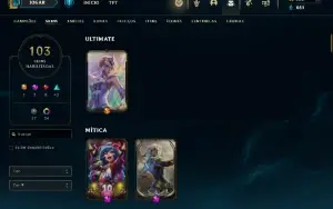 Conta Main Kayn Com Croma Odisseia (Raro)