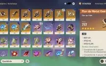 GENSHIN - RAIDEN SHOGUN+NAHIDA+KEQUING+ARCO E ESPADÃO T5