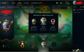 Conta League Of Legends Apenas M7 de Riven