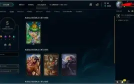 Conta League Of Legends Apenas M7 de Riven