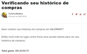 * CONTA VALORANT // LOL - 14,6K GASTOS *