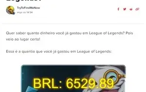 * CONTA VALORANT // LOL - 14,6K GASTOS *