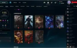 Conta Diamond 4 all champs + 105 skins (preço negociável)