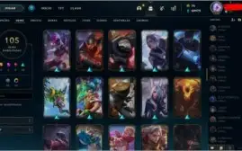 Conta Diamond 4 all champs + 105 skins (preço negociável)