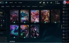Conta Diamond 4 all champs + 105 skins (preço negociável)