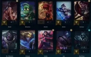 Conta PLATINA mmr bom