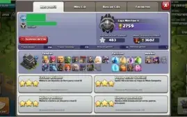 Conta CV9 - Clash of Clans