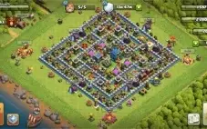 Conta Clash Of Clans CV 12 Completamente Full