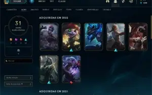 Conta league of legends d2 com mmr bufado