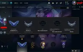 Conta league of legends d2 com mmr bufado