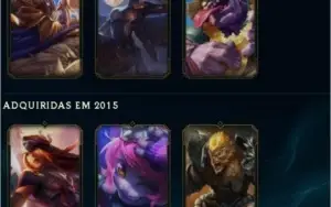 Conta unranked lv67 - 46 skins