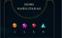 Conta unranked lv67 - 46 skins